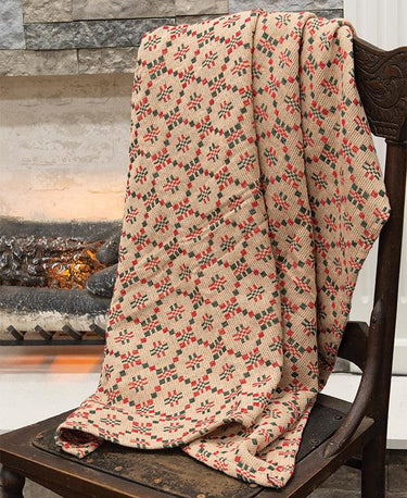 Country Snowfall Throw - The Fox Decor